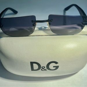 DOLCE & GABANNA Sunglasses with case.